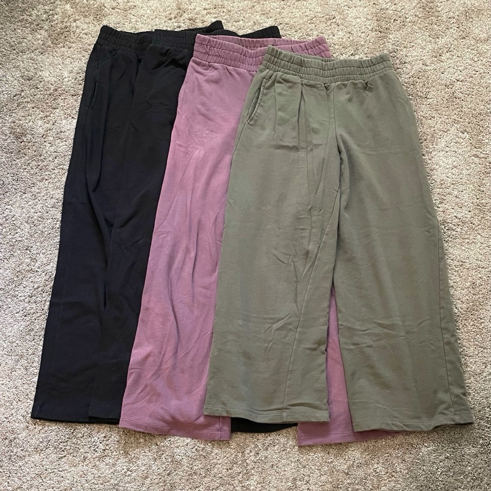 Wild Fable Wide Leg Lounge Pants | Size Small* | Set of 4